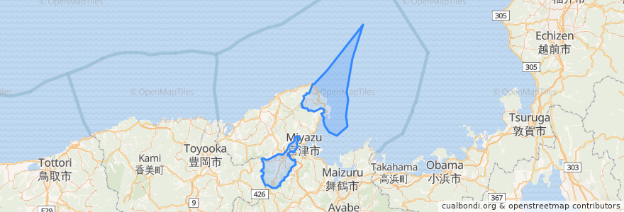 Mapa de ubicacion de Yosa County.