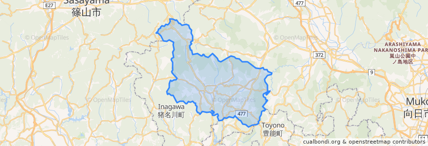 Mapa de ubicacion de Nose.
