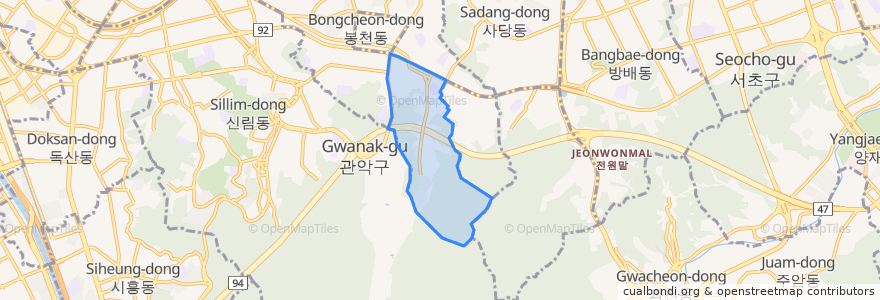 Mapa de ubicacion de 落星垈洞.