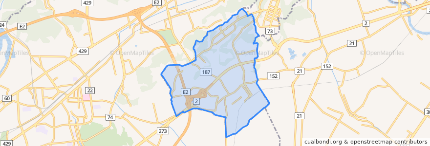 Mapa de ubicacion de Hayashima.