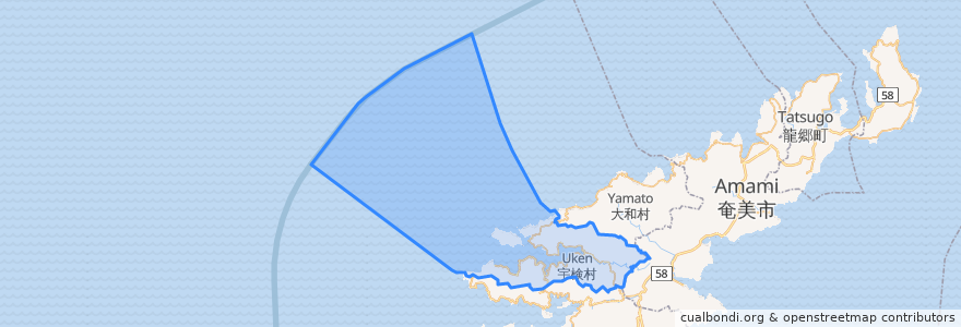 Mapa de ubicacion de 宇检村.
