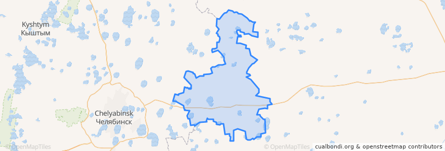 Mapa de ubicacion de Щучанский муниципальный округ.