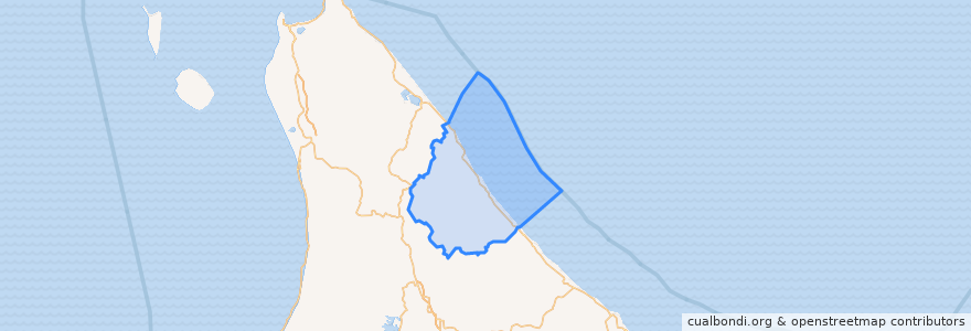 Mapa de ubicacion de 枝幸町.