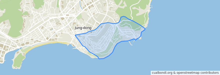 Mapa de ubicacion de 中2洞.