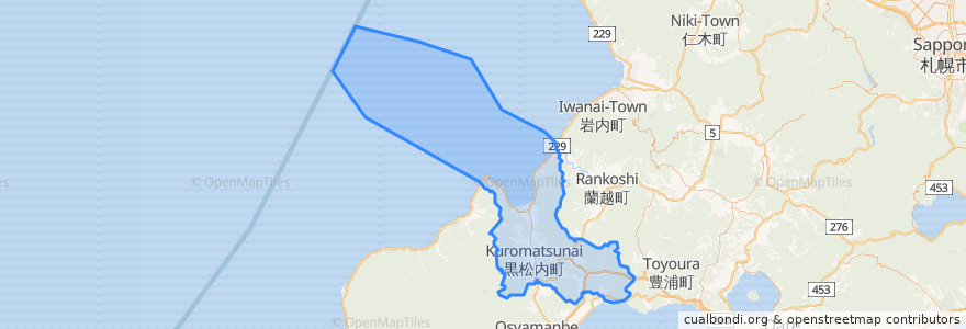 Mapa de ubicacion de 壽都郡.