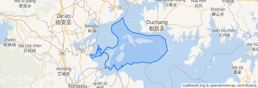 Mapa de ubicacion de Wucheng.