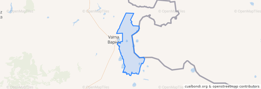 Mapa de ubicacion de Покровское сельское поселение.