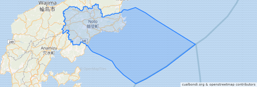 Mapa de ubicacion de Noto.