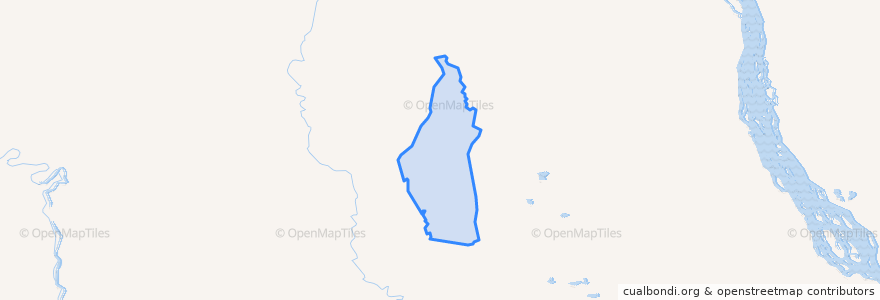 Mapa de ubicacion de Кюлетский 2-й наслег.