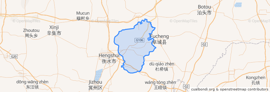 Mapa de ubicacion de Wuyi County.