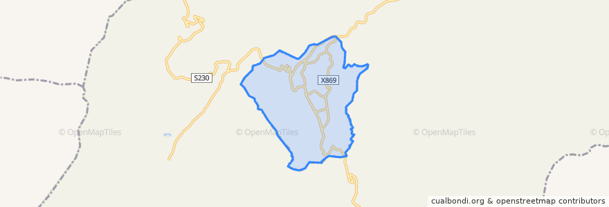 Mapa de ubicacion de Ciping.
