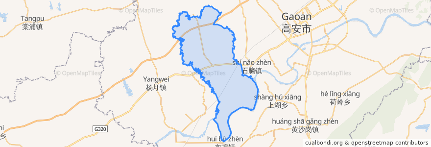 Mapa de ubicacion de Longtan.