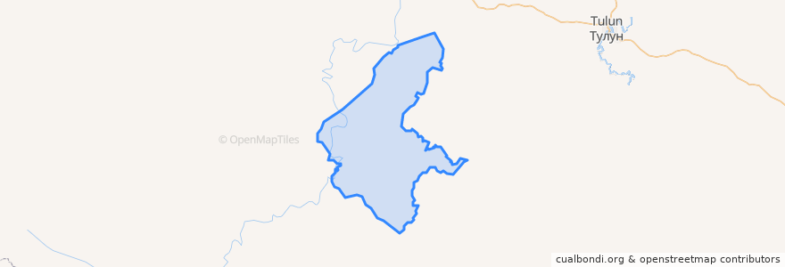 Mapa de ubicacion de Чеховское сельское поселение.