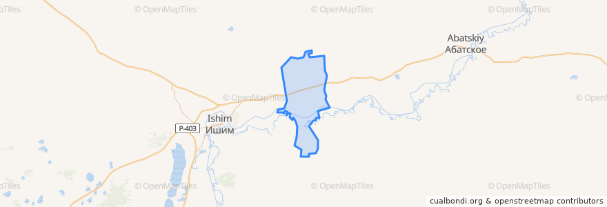 Mapa de ubicacion de Равнецкое сельское поселение.