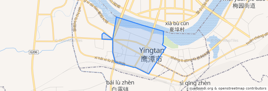 Mapa de ubicacion de Jiaotong Subdistrict.