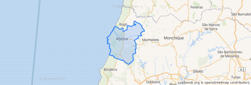 Mapa de ubicacion de الجزر.