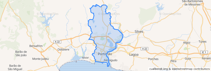 Mapa de ubicacion de پرتیمانو.