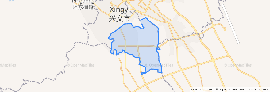 Mapa de ubicacion de 兴泰.