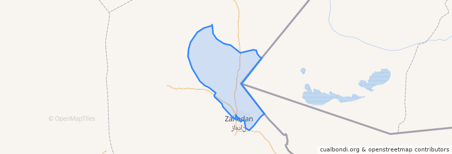 Mapa de ubicacion de حرمك.