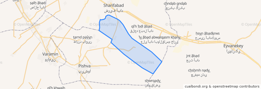 Mapa de ubicacion de Karimabad RD.
