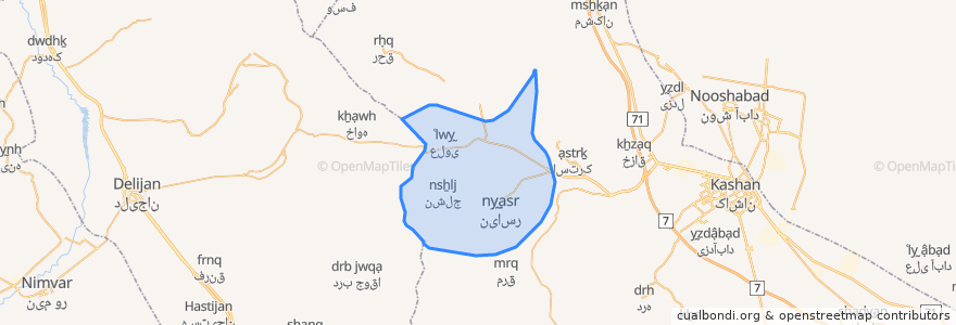 Mapa de ubicacion de Neyasar RD.