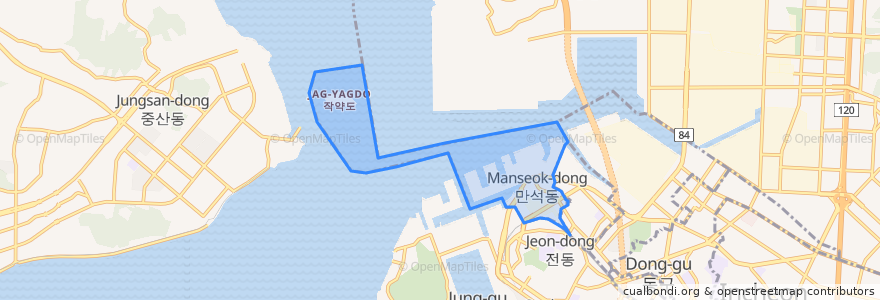 Mapa de ubicacion de 萬石洞.