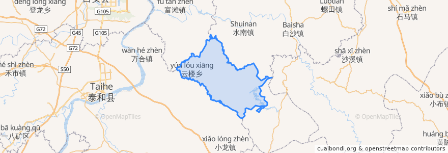 Mapa de ubicacion de Futian.