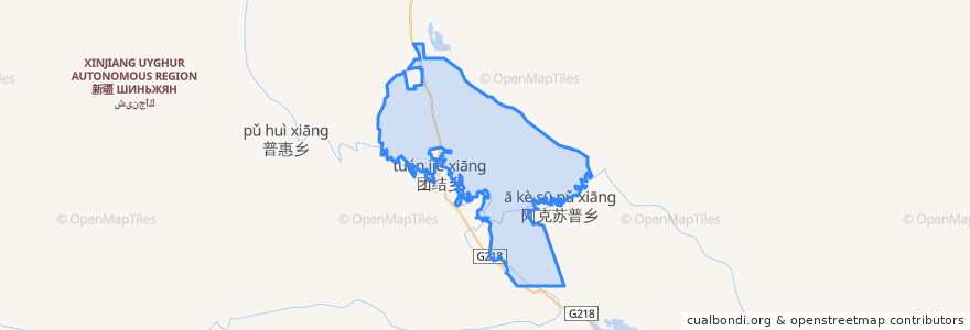 Mapa de ubicacion de 兴平镇.