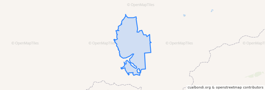 Mapa de ubicacion de сельское поселение Могсохонский сомон.