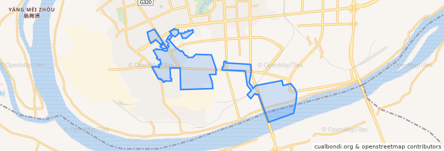 Mapa de ubicacion de Shuyuanlu Subdistrict.