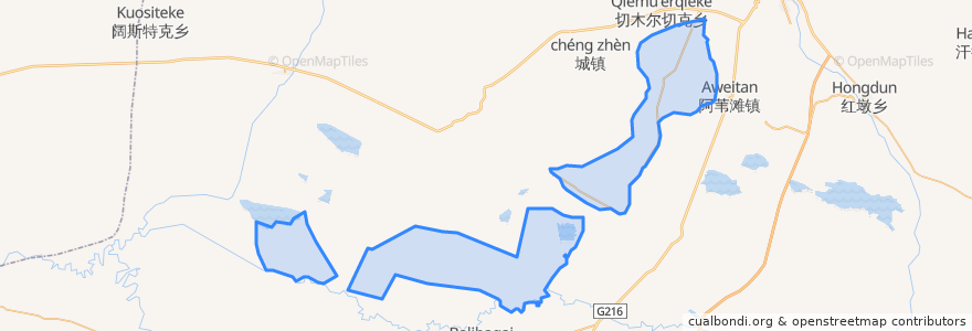 Mapa de ubicacion de 兵团一八一团 181-تۋان الاڭىنداعى.