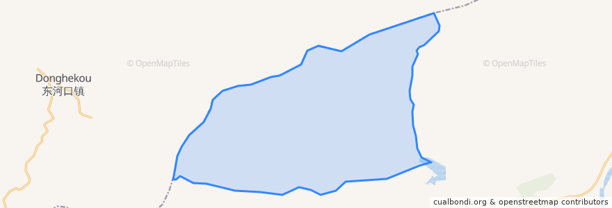 Mapa de ubicacion de Zhangmuqiao.