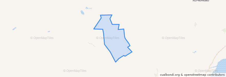 Mapa de ubicacion de Чикманский сельсовет.