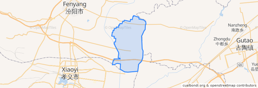 Mapa de ubicacion de Yanwu.