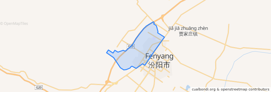 Mapa de ubicacion de 西河街道.