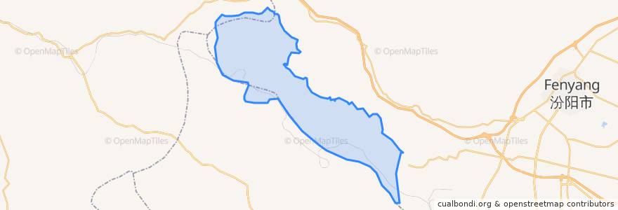 Mapa de ubicacion de Shizhuang.