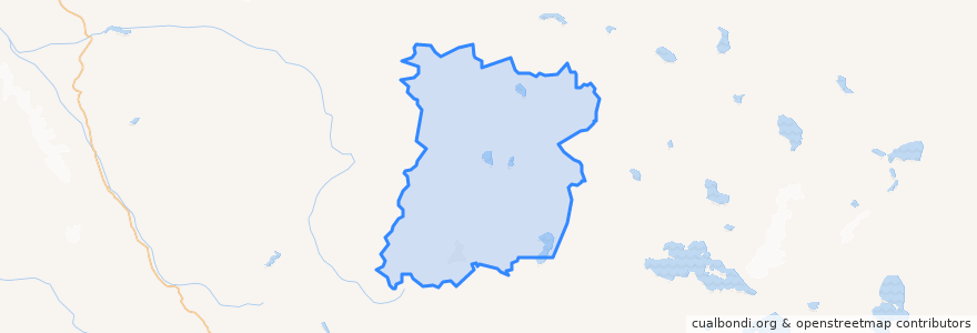 Mapa de ubicacion de Xungba.