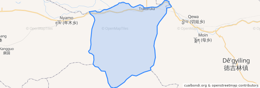 Mapa de ubicacion de 联乡.