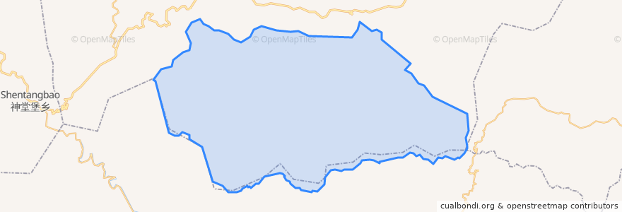 Mapa de ubicacion de Xiaguan.