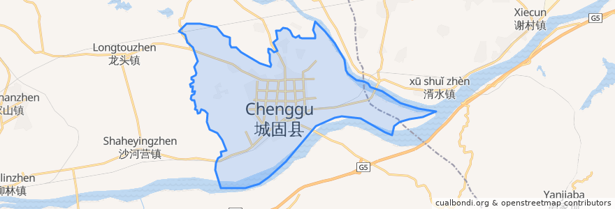 Mapa de ubicacion de Bowang Subdistrict.