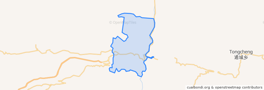 Mapa de ubicacion de Nınghe Subdistrict.