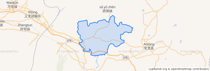 Mapa de ubicacion de 新桥.