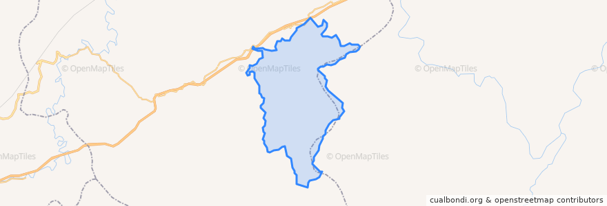 Mapa de ubicacion de 方召.
