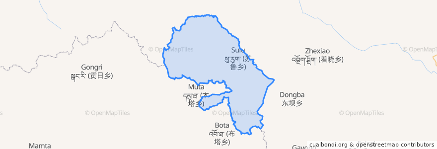 Mapa de ubicacion de Suruk.