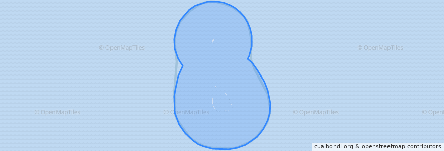 Mapa de ubicacion de جزر كوكوس (كيلينغ).