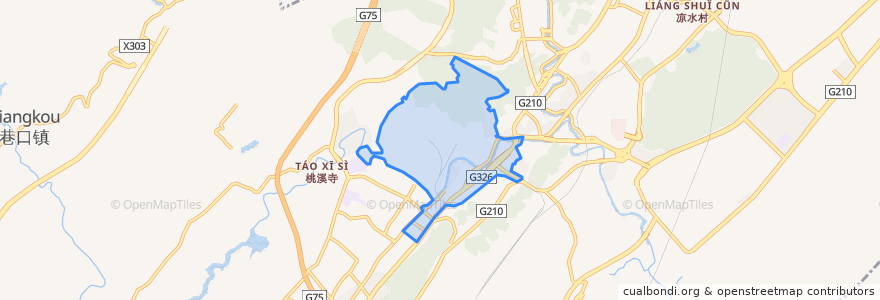 Mapa de ubicacion de 南门关街道.