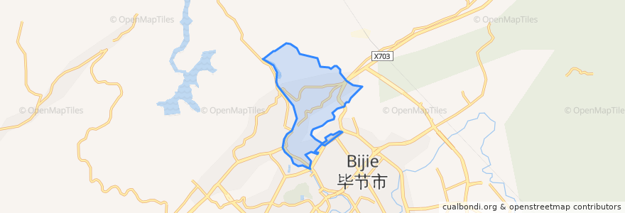 Mapa de ubicacion de 市东街道.