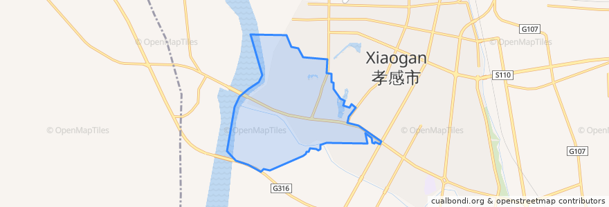 Mapa de ubicacion de Shuyuan Subdistrict.