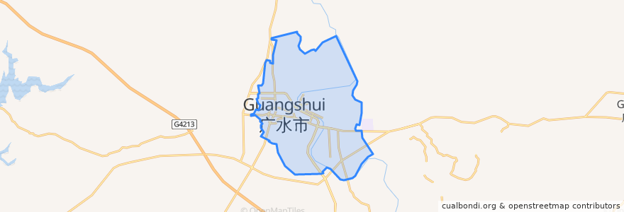 Mapa de ubicacion de 应山.