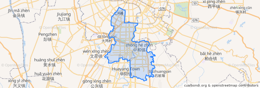 Mapa de ubicacion de High-Tech Zone (South).